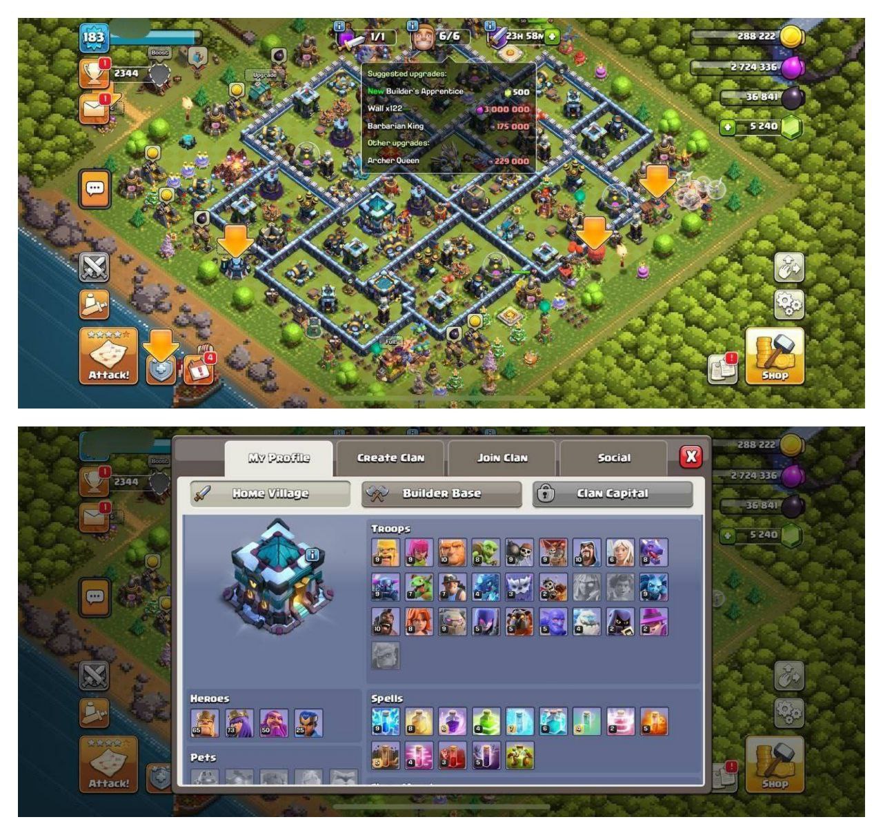 Clash of Clans Accounts