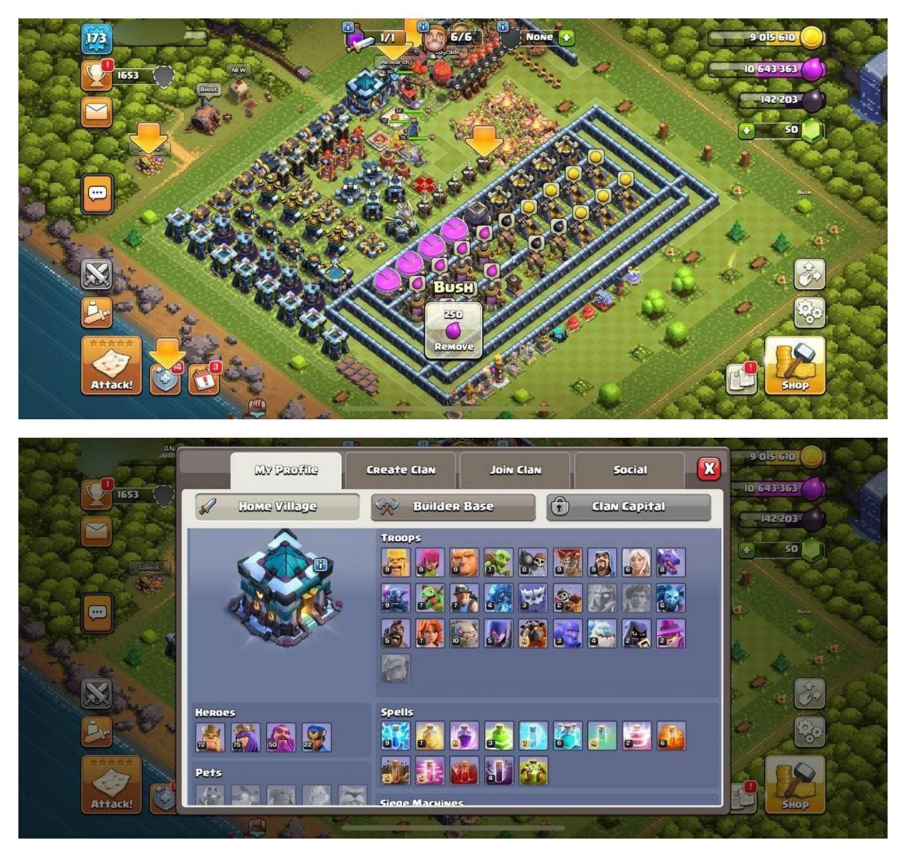 Clash of Clans Accounts