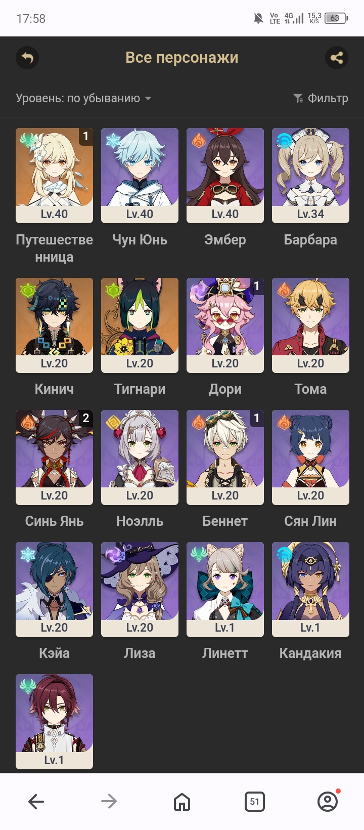 Genshin Impact Аккаунты