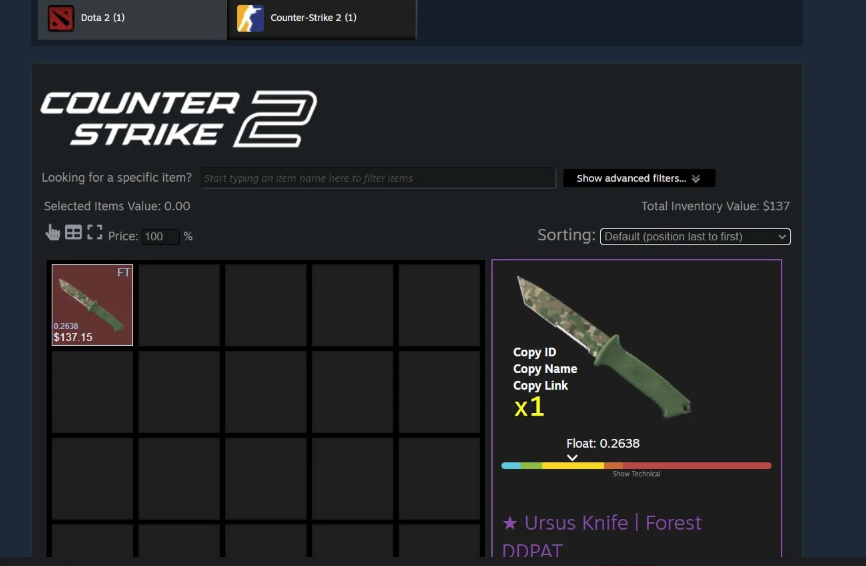 Counter-Strike 2 Аккаунты