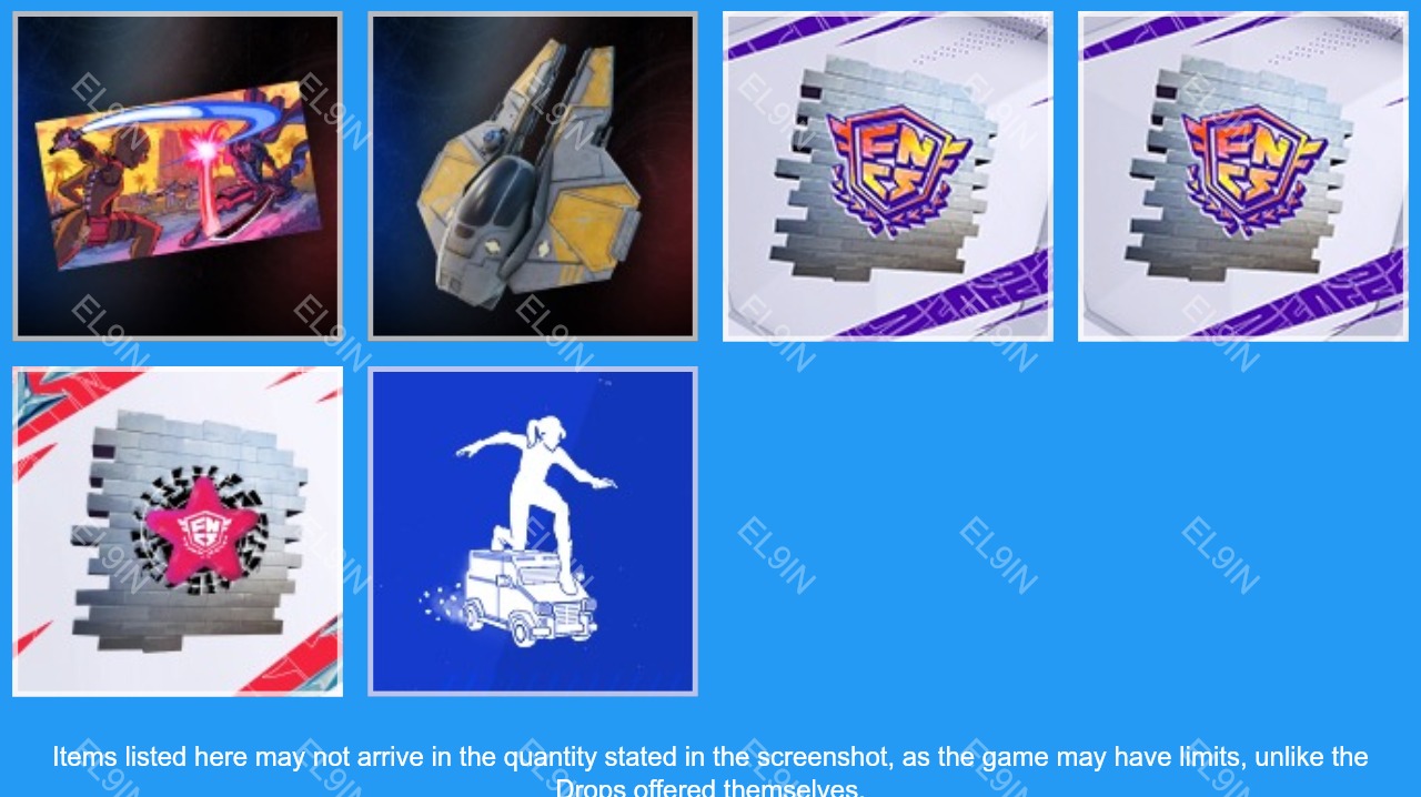 👥 Fortnite 🧨 Twitch Drops 🛡️ 6 items