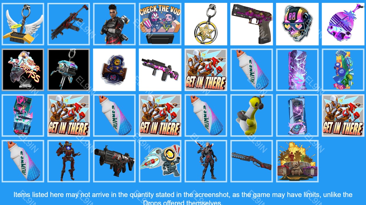 🗡️ Apex Legends 🎁 Twitch Drops 💳 32 items