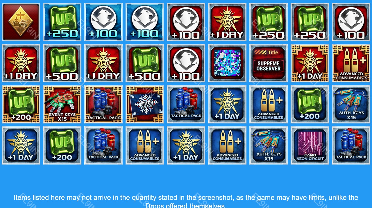 📈 Modern Warships 🏅 Twitch Drops 🎇 36 items
