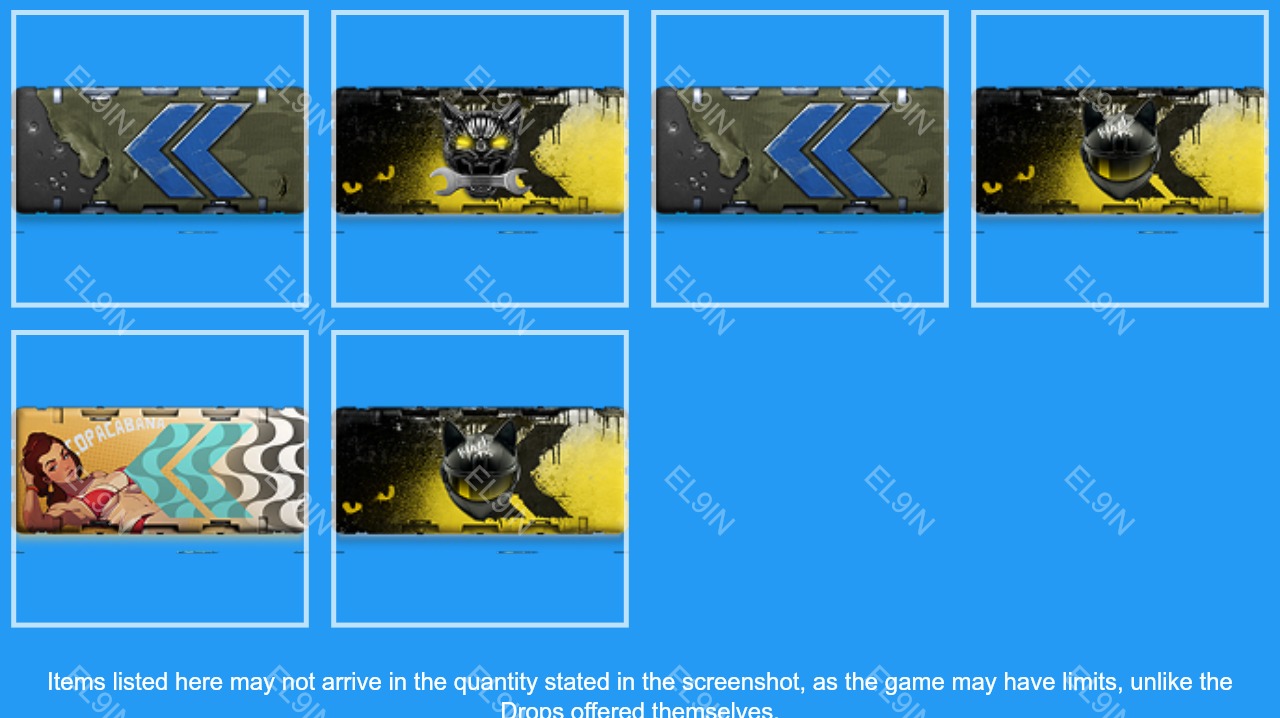 💎 Warface 👤 Twitch Drops 💰 6 items