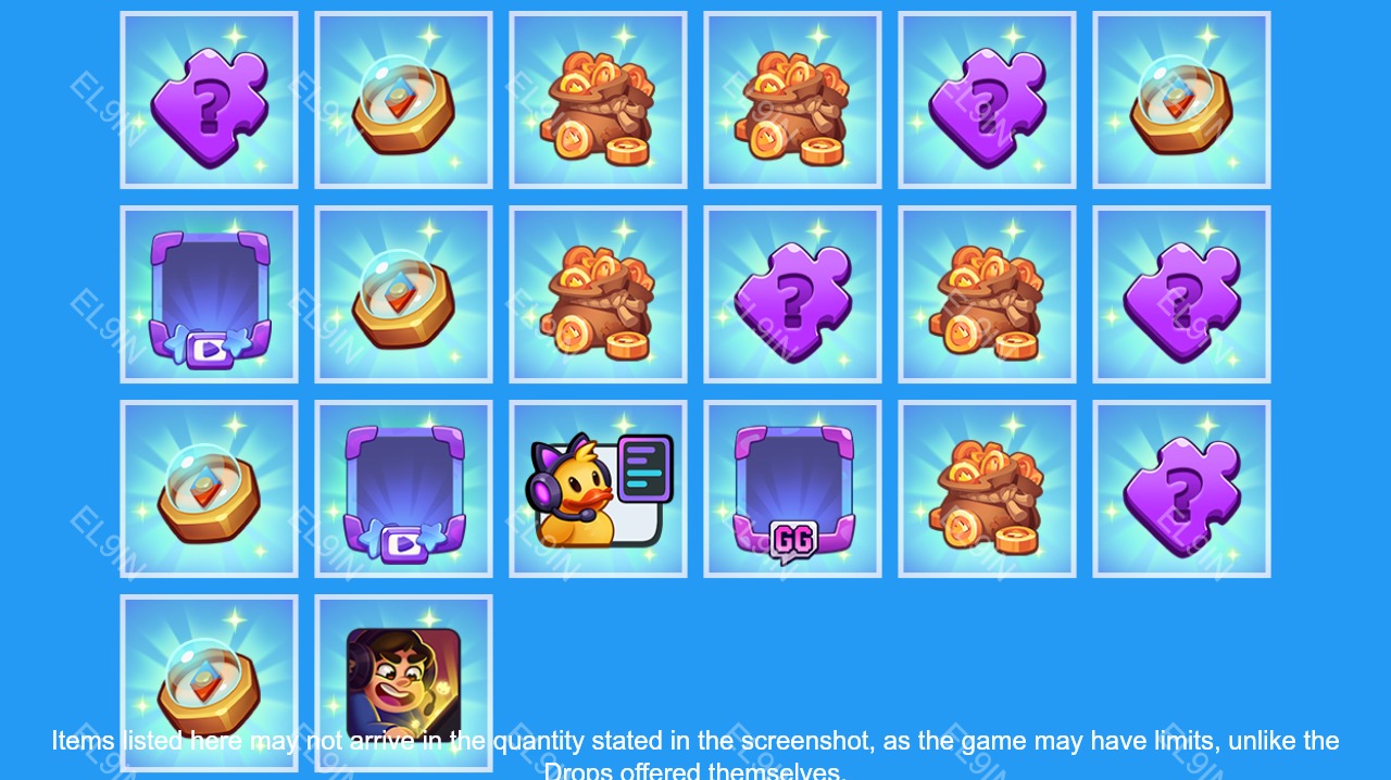📆 Rush Royale 🥇 Twitch Drops 📈 20 items