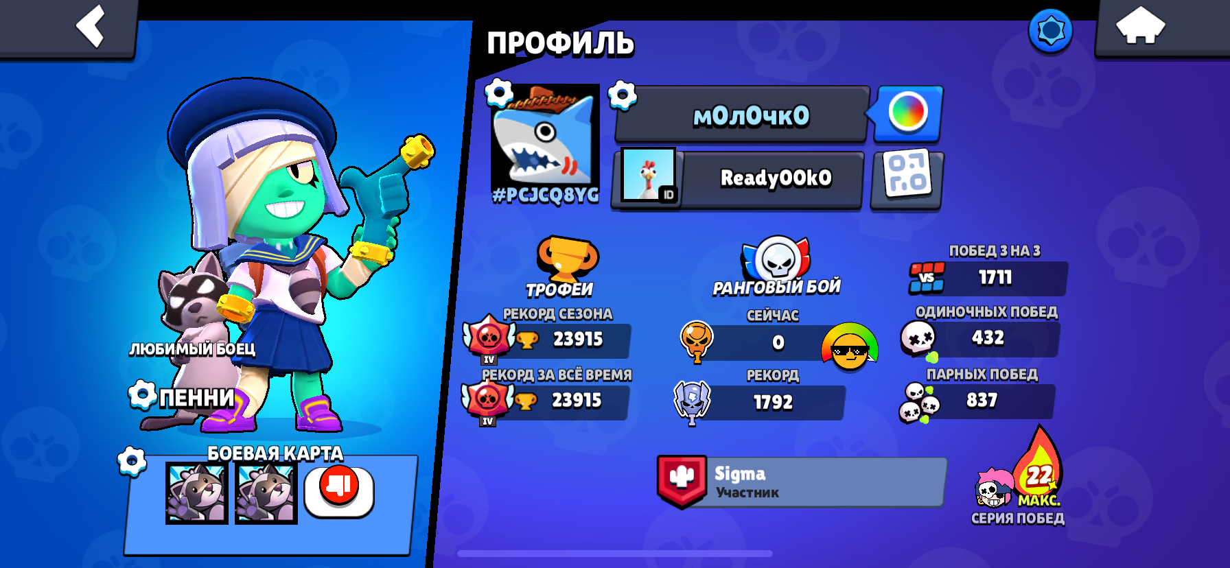 Brawl Stars Аккаунты