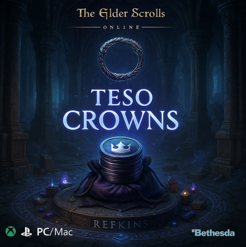 [Europe (PC/Mac – EU) 500 CROWNS] The Elder Scrolls Online Донат