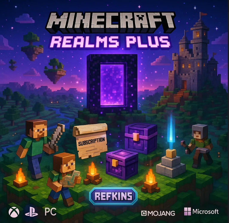 [Realms Bedrock Edition Тестовый Период 1 Месяц] Minecraft Донат