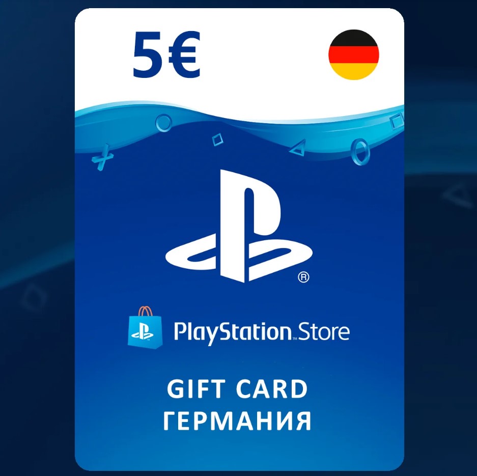 [5 €] PlayStation Пополнение бумажника