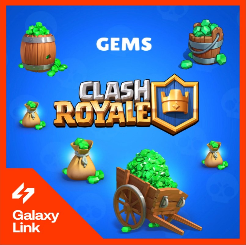 [80 Гемов] Clash Royale Донат