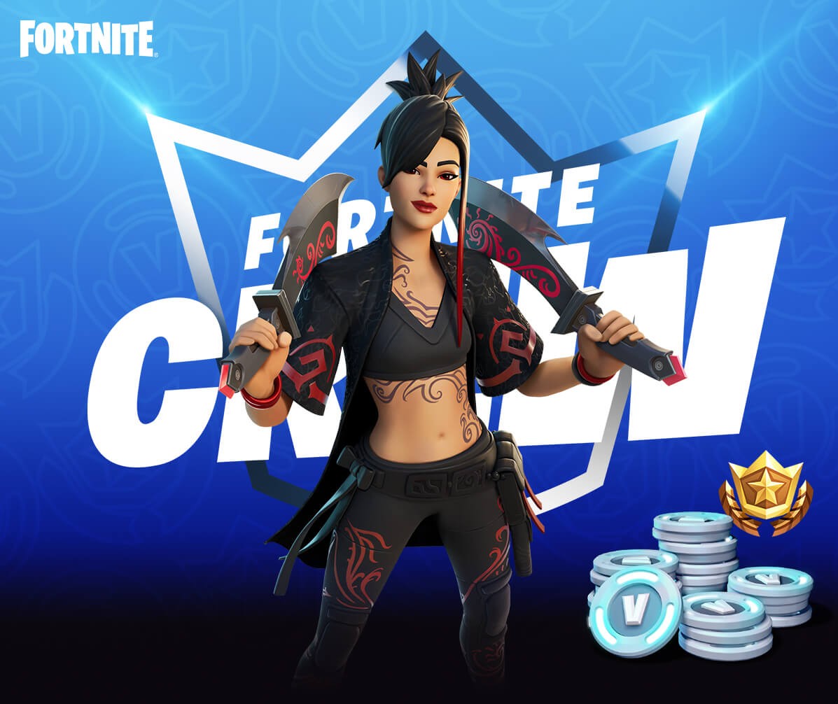 [FORTNITE CREW - Новый Аккаунт (Турция)] Fortnite Донат